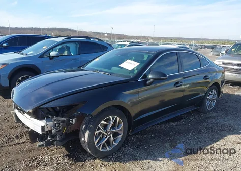 2022 Hyundai Sonata Sel из США, поврежденный, VIN KMHL64JAXNA236145